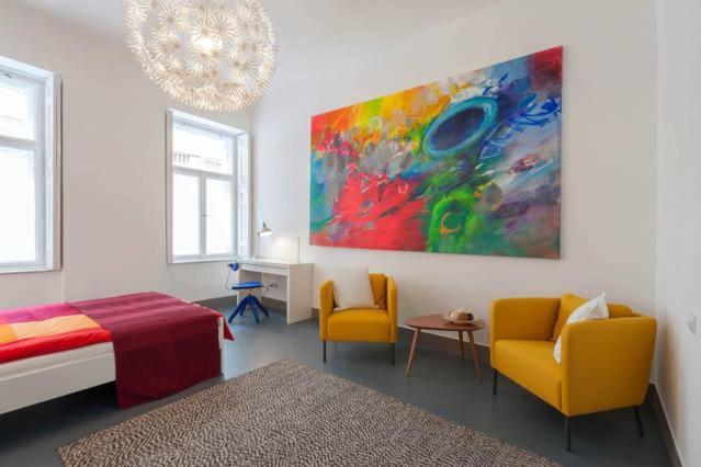 Stylish Holiday Art Apartment - Wifi & Great Location Boedapest Buitenkant foto